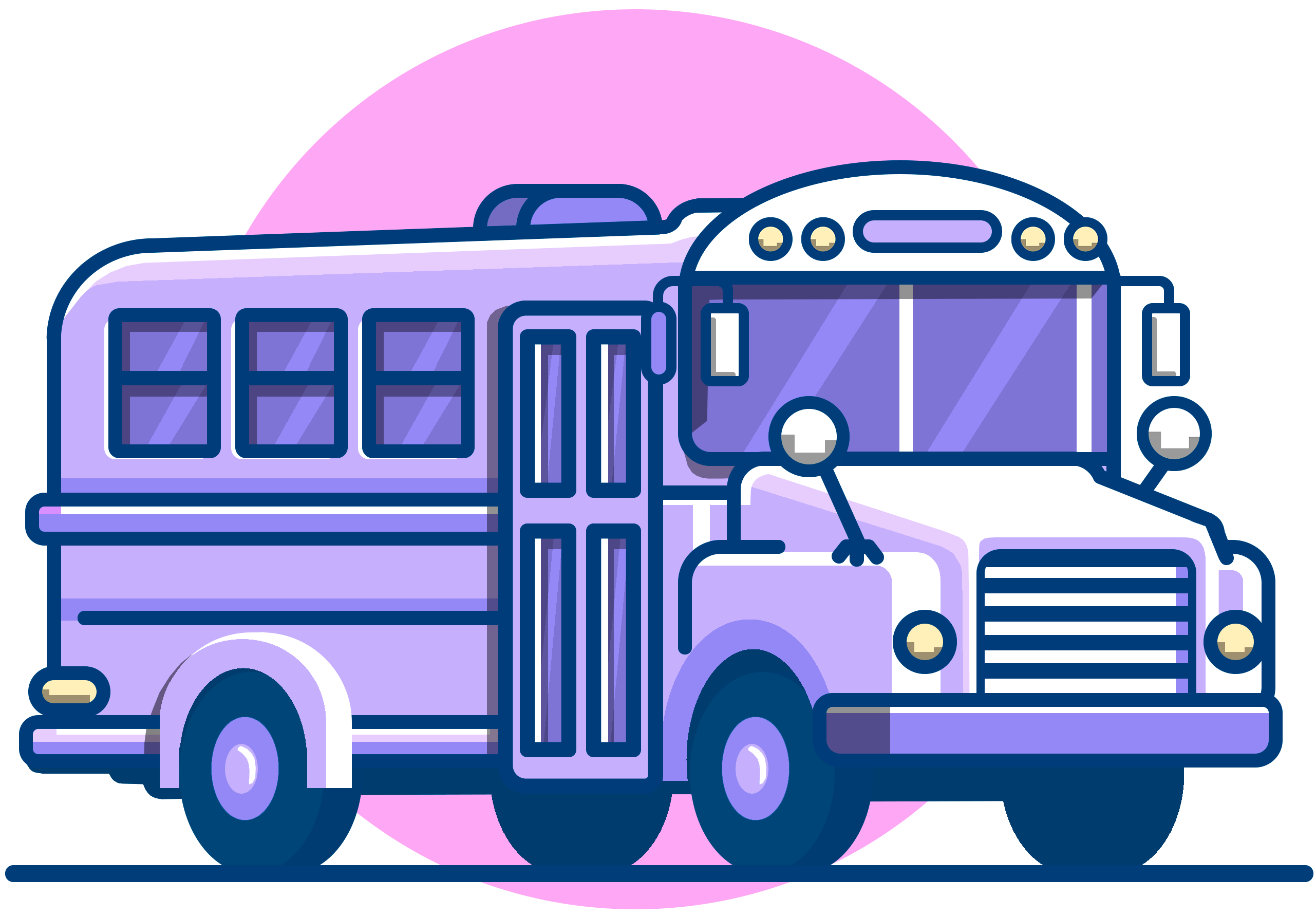 School Bus Animation